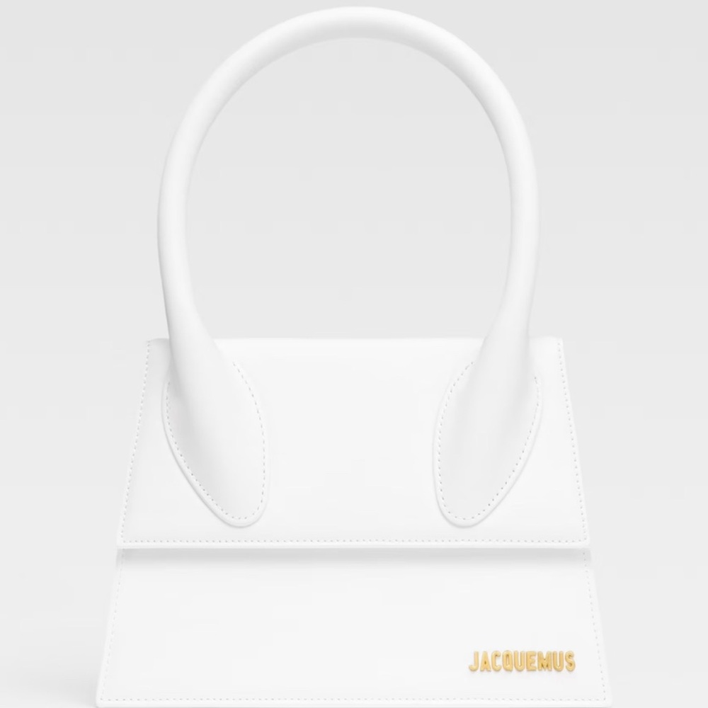 JACQUEMUS Le grand Chiquito, white bag